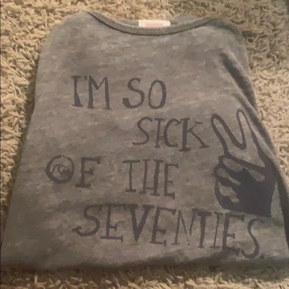 Women's XS oversized tee